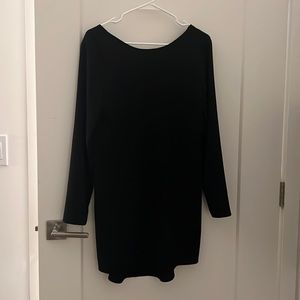 Tildon black long sleeve dress